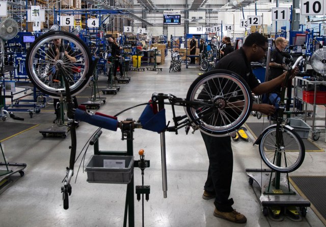 Brompton Assembly Line